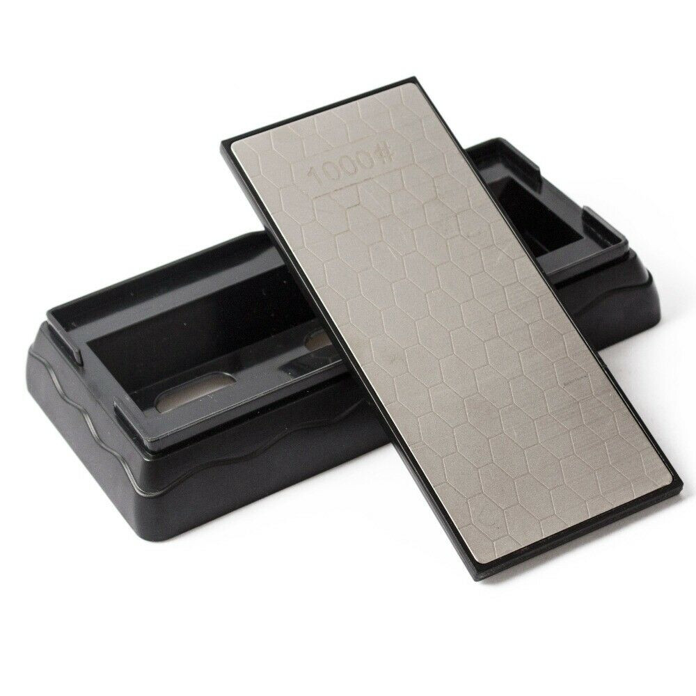 400#/1000# Double Sided Diamond Whetstone Sharp Sharpening Stone Knife Sharpener