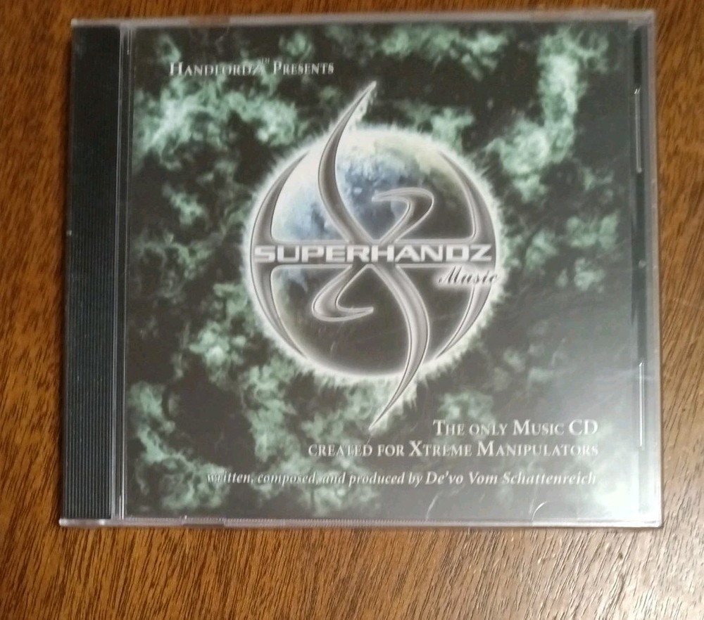 Devo' Superhandz CD; Handlordz Xtreme Manipulators - Performance Music for Magic