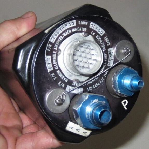 AIRCRAFT INDICATOR WESTWIND MACH INDICATOR INTERCONTINENTAL DYNAMICS 26465-833