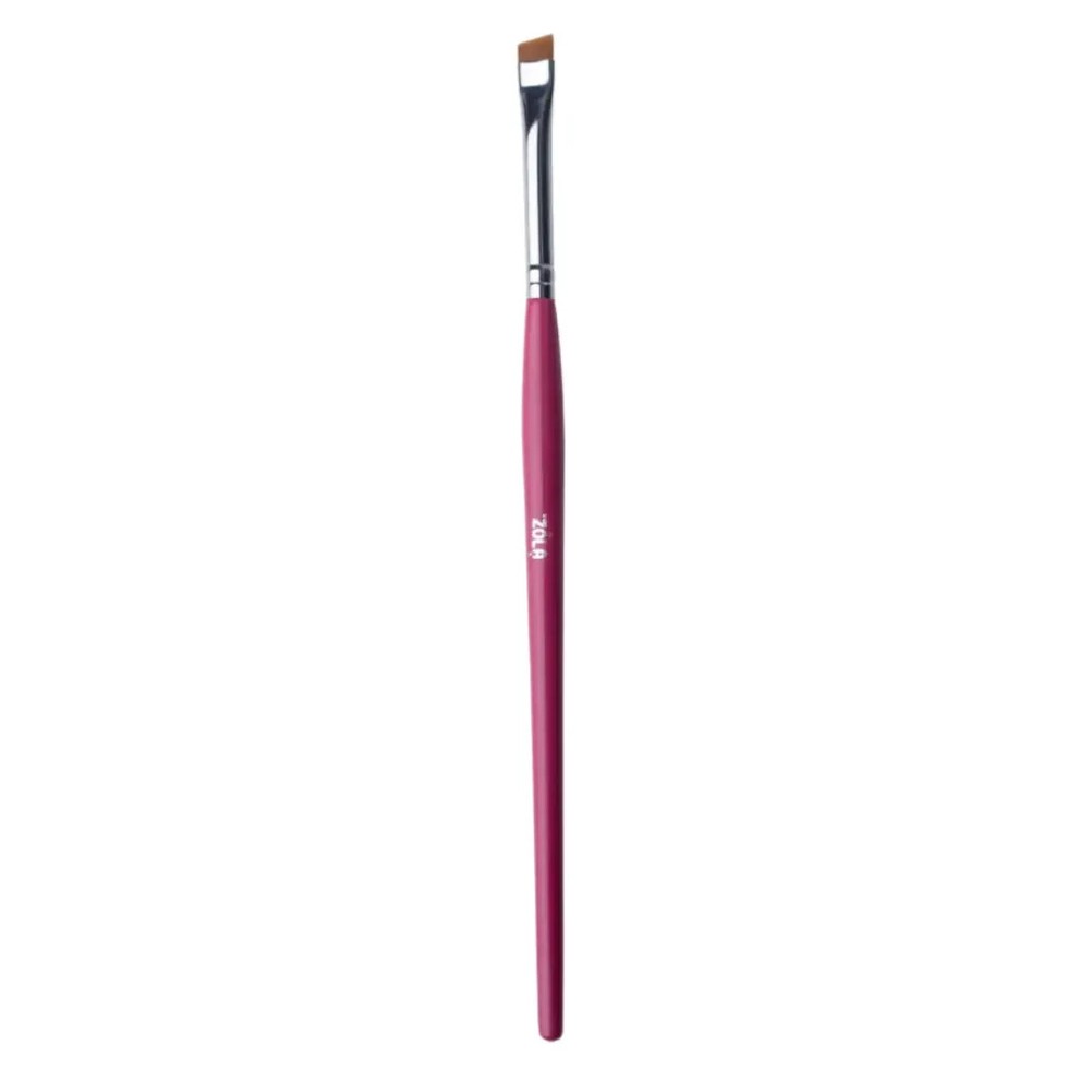 ZOLA PROFESSIONAL SET OF 3 EYEBROW BRUSHES MAGIC BROW BRUSHES - RASPBERRY