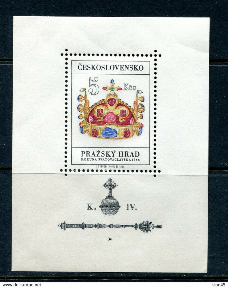 Czechoslovakia 1967 Mini Sheets Mi Block 24 MNH  12943