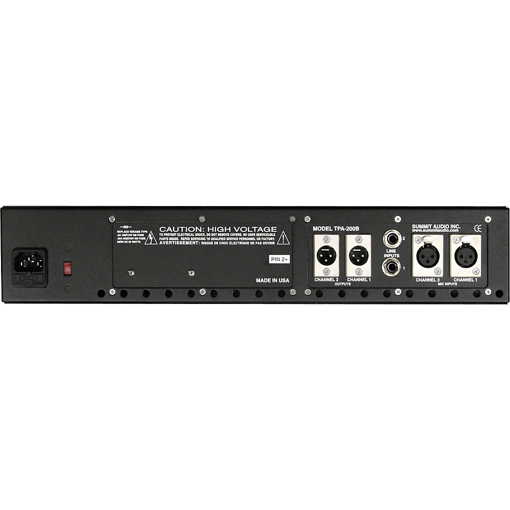 Summit Audio TPA-200B DualTube Preamp Refurbished