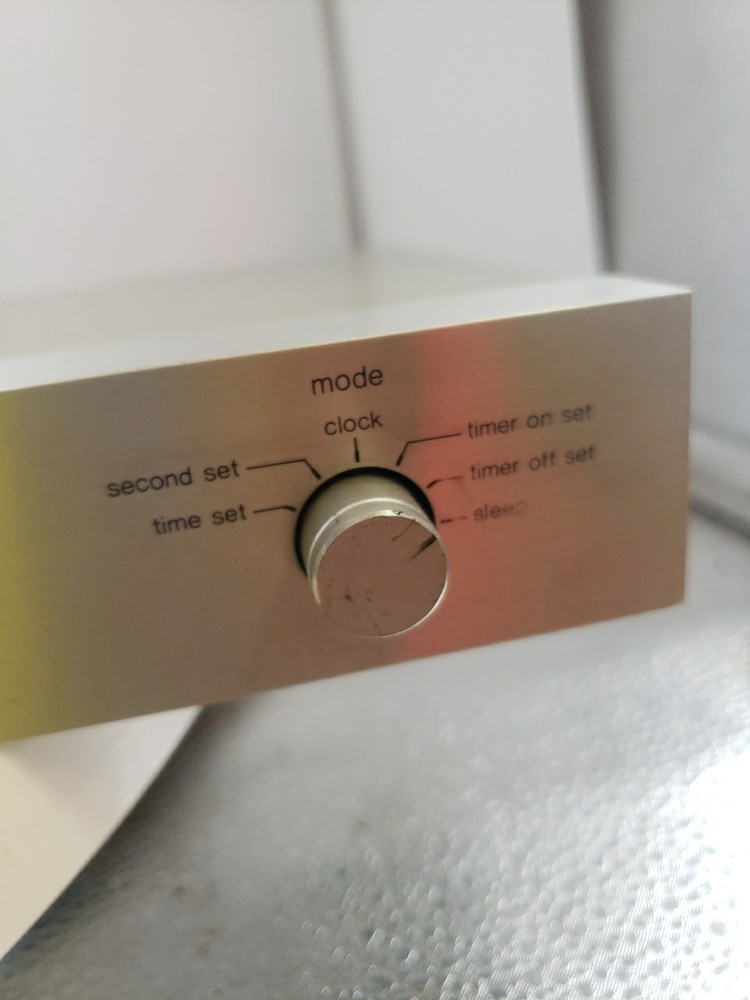 Vintage Silver Technics Audio Digital Timer SH-4020 Japan Tested & Working