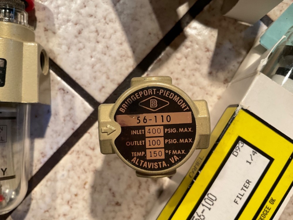 Air Compression Air Tools CAMEL MINI FILTER/REGULATOR/LUBRICATOR #56-371