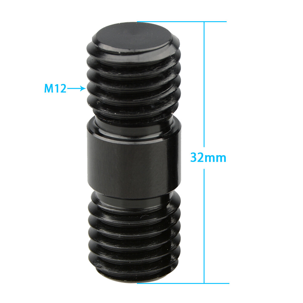 4Pcs CAMVATE M12 Thread Rod Extension Connector for 15mm Rail Support System