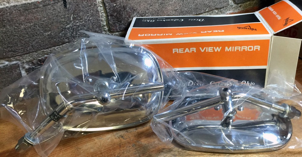 2X Dixie Superior Distributing 655 Mirror Harley Davidson 91875-70 Hand Lever
