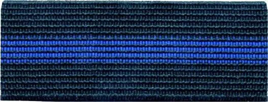 MOURNING BAND ELASTIC: Thin Blue Line