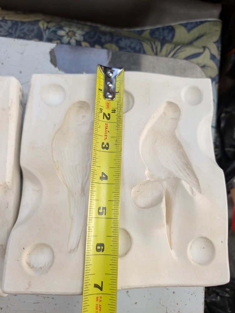 Birds Vintage Slip Casting Ceramic Mold Decorative