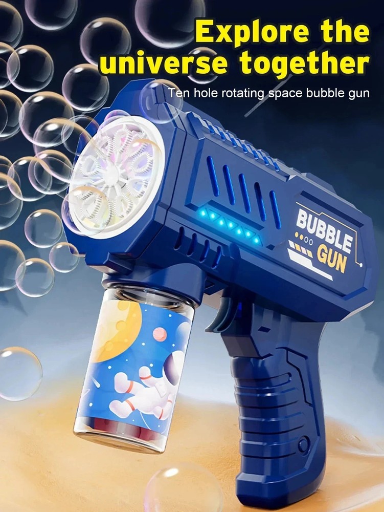 Bubble machine , bubble gun, LED Bubble Gun, 4000 bubbles/minute