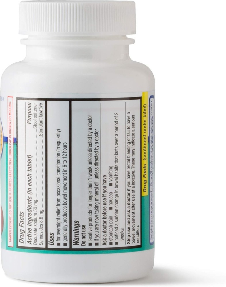 Equate - Stool Softener with Stimulant Laxative, 240 Tablets