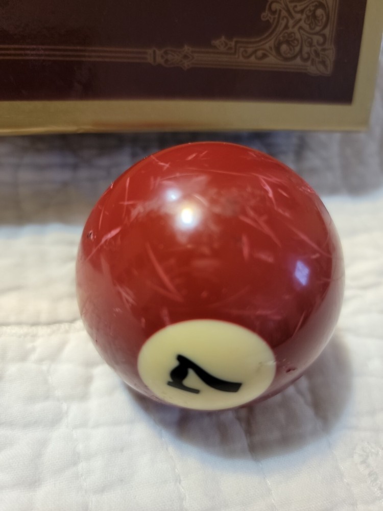 Replacement Billiard Pool 7 Ball Maroon Empire 2.25"