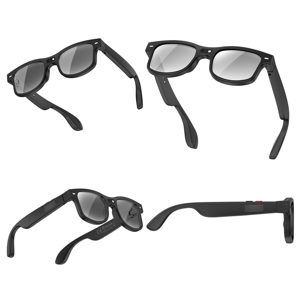 AI Camera Smart Glasses Multifunction Camera Bluetooth Call Voice
