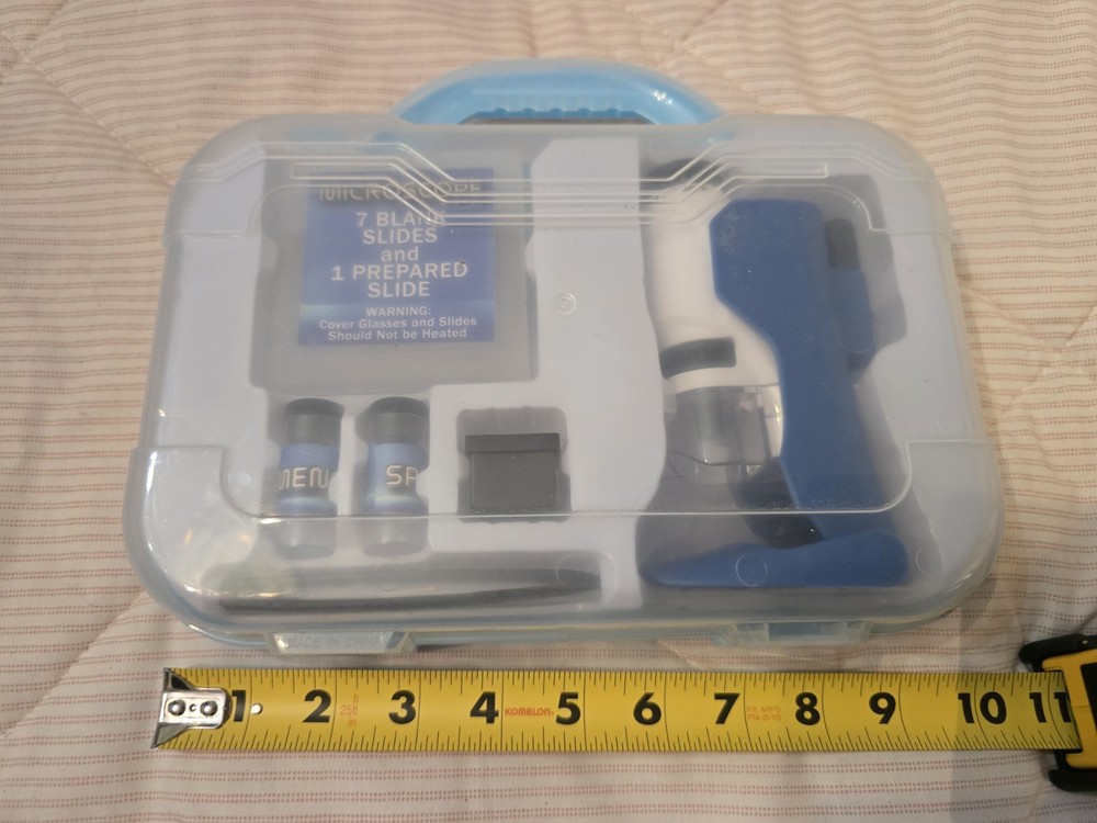 Childs Portable Microscope Kit New