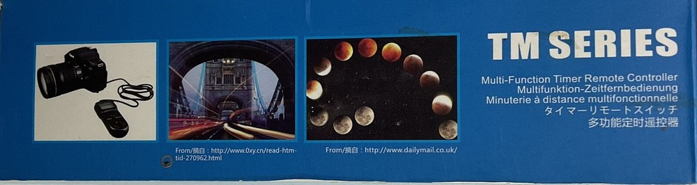 JJC TM SERIES Multi-Function Timer Remote Controller-L👀K-replaces Sony