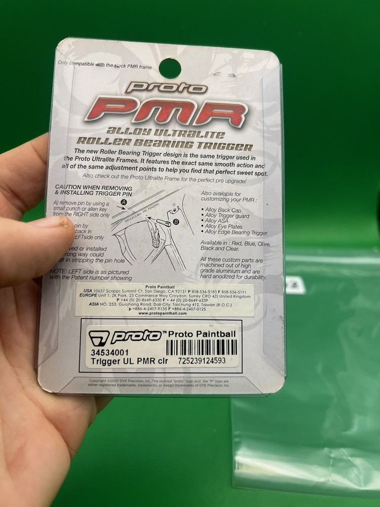 Proto PMR Ultralite Roller Bearing Trigger Silver