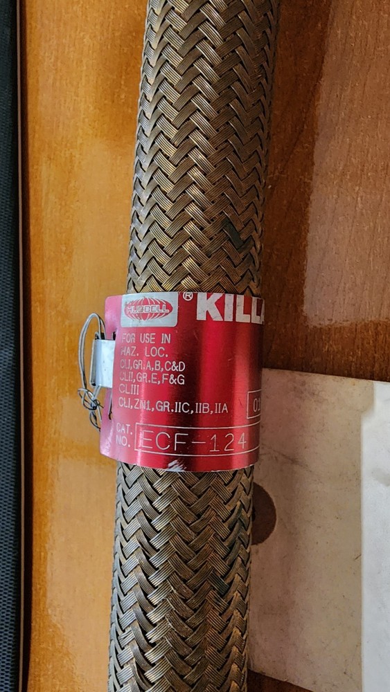 Killark - ECF-124 - Braided Flexible Conduit