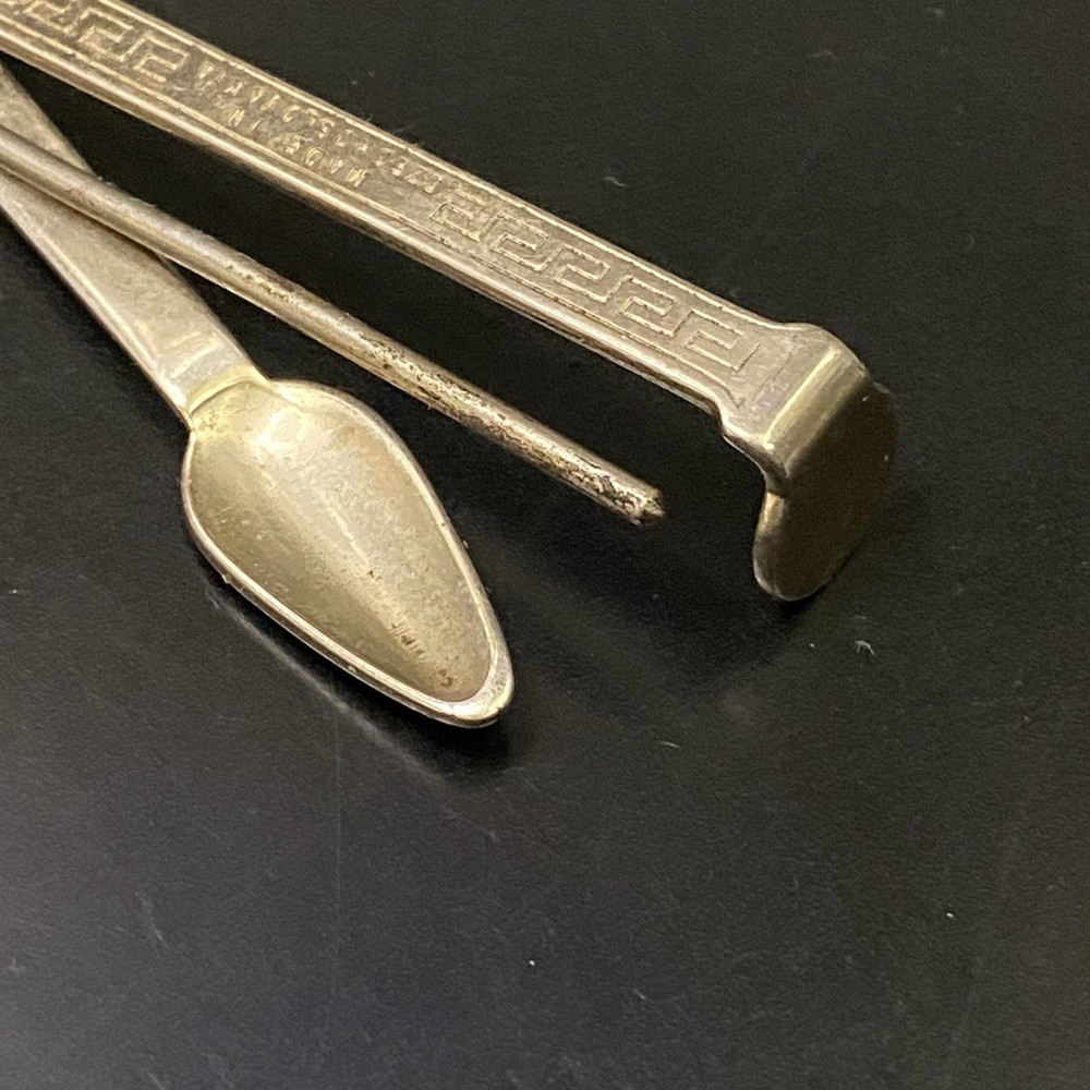 VTG Foldable Spoon Pipe Cleaner Reamer Tamper Multi Tool Czechoslovakia