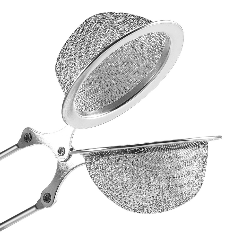 Snap Ball Tea Strainer, 3 Pack Stainless Steel Tea Infuser Filter with Handle...