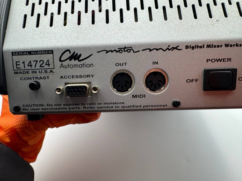 CM Labs Motor Mix Digital Mixer Worksurface Midi Audio Controller - POWERS ON