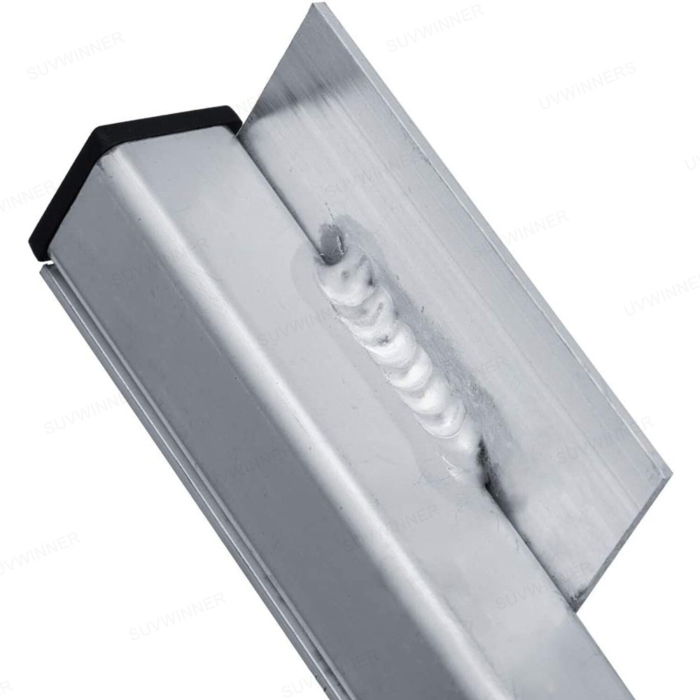 Aluminum Truck Cap & Topper Ladder Roof Rack for Pickup Camper Shell Heavy Duty