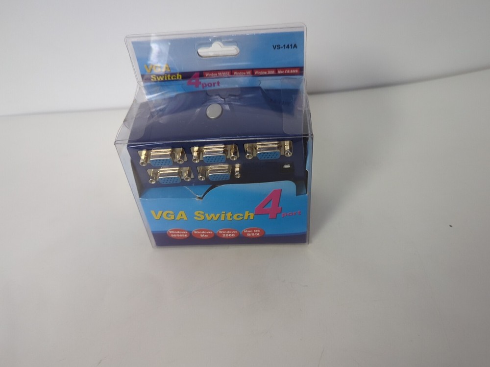 VGA SWITCH 4 PORT VS-141A