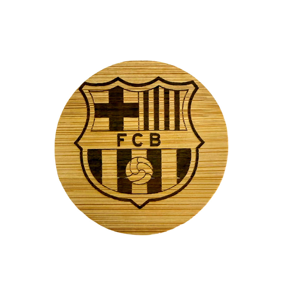 FC Barcelona Bamboo Bottle Opener