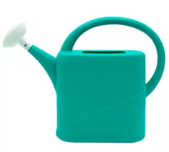 Spring Green Plastic Watering Can, 2 Gal.