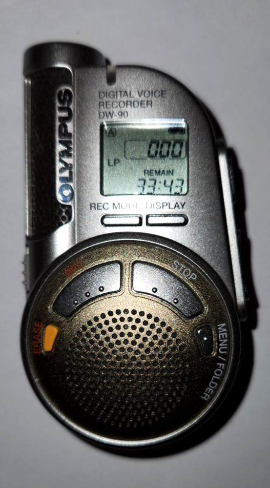 Olympus DW-90 Digital Voice Recorder TESTED