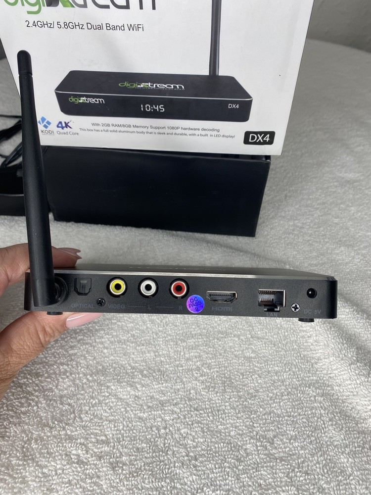 DigiXstream DX4 Quad Core 4K Android Media Box Original Box