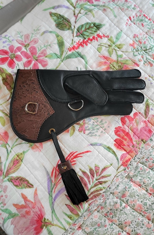 Genuine Leather Falconry Glove