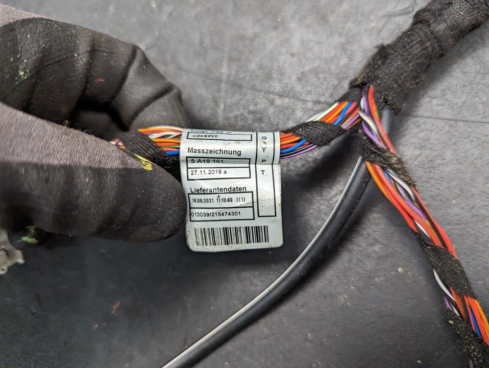 Dashboard Wiring Harness 2022 BMW X1