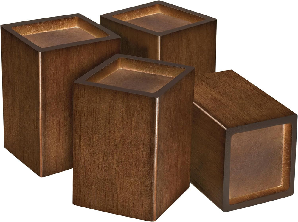 Wood Bed Risers (4 Inch Square)