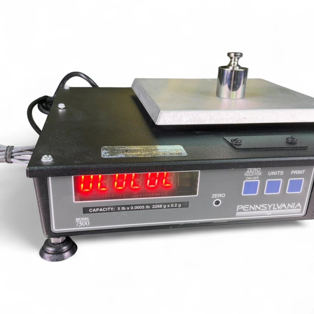 Pennsylvania Precision Benchtop Scale 7300 for Laboratory - See Description