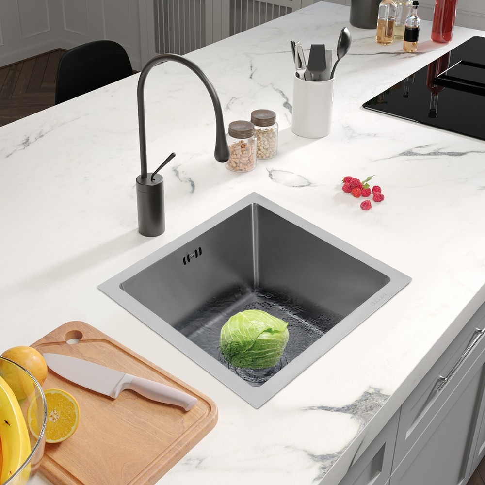 Multifunctional Kitchen Sink Undermount Sink Stainless Steel Rectangular Sink ﻿