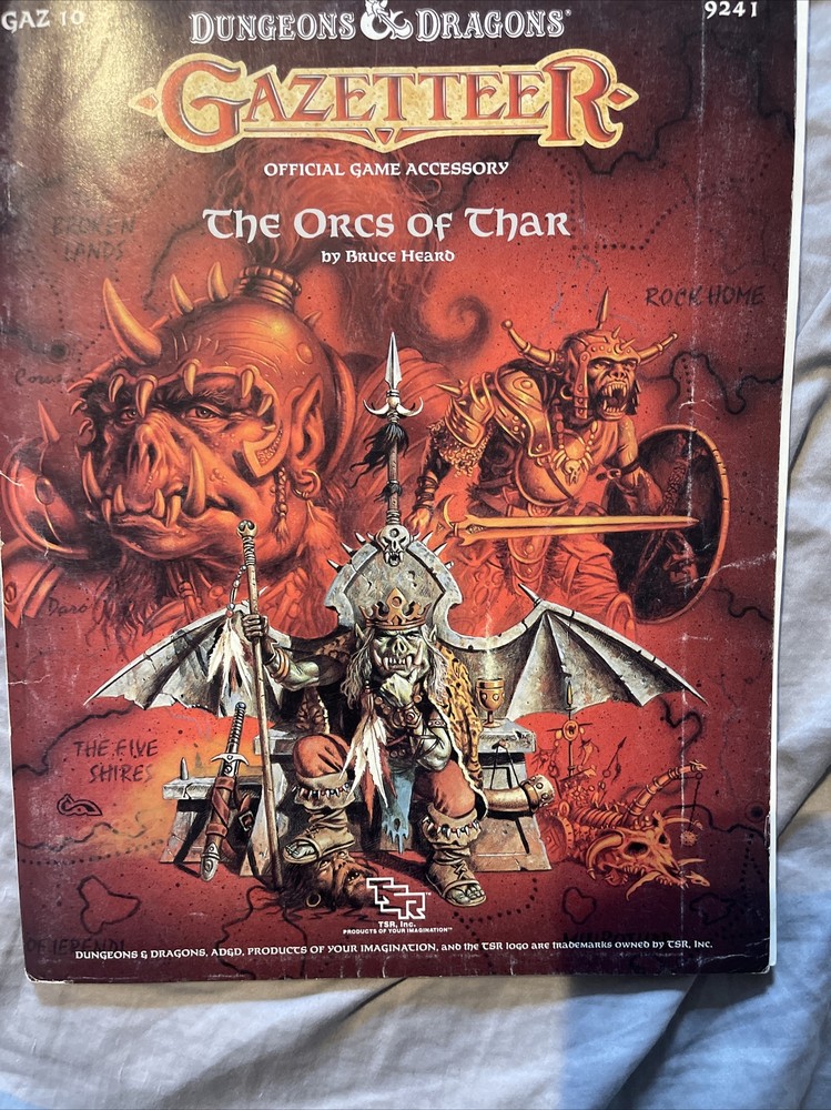 TSR Basic D&D Orcs of Thar Fair
