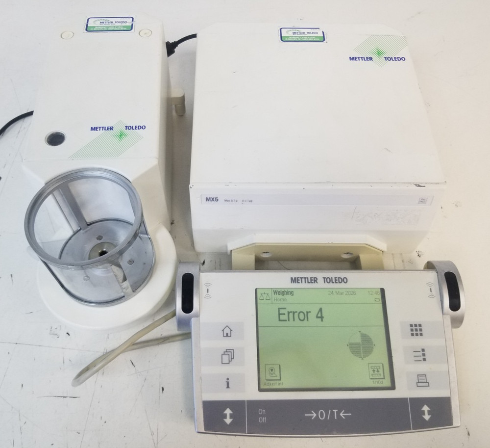 Mettler Toledo MX5 Micro Balance Analytical Scale