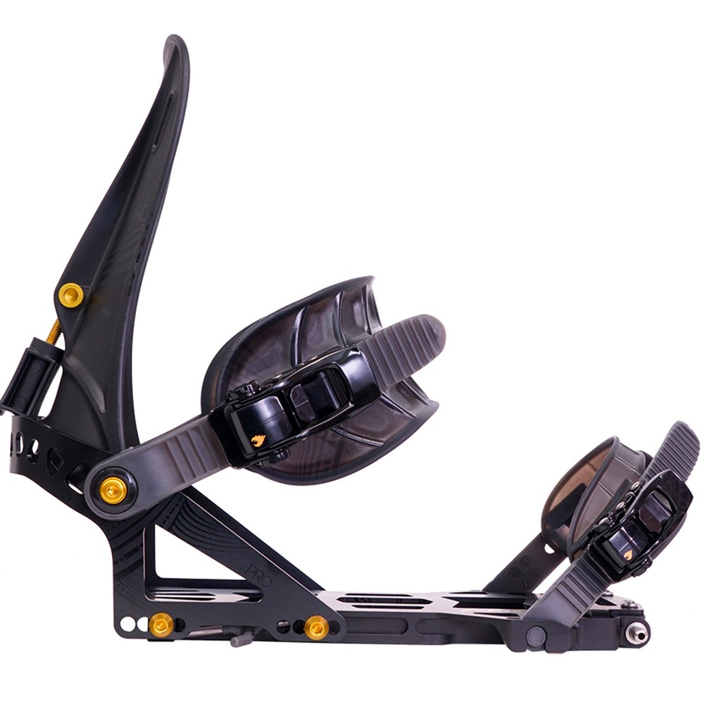 SPARK R&D Arc ST Pro Black/Gold Small Splitboard Bindings (B21052526)