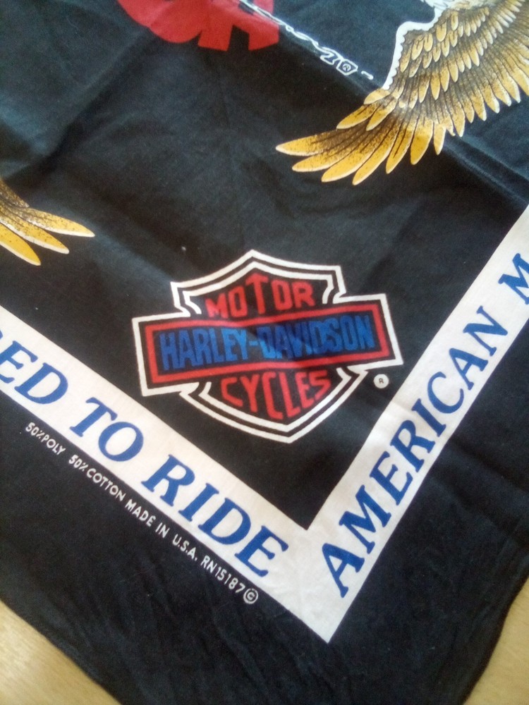 Genuine Harley Davidson Hankcheif
