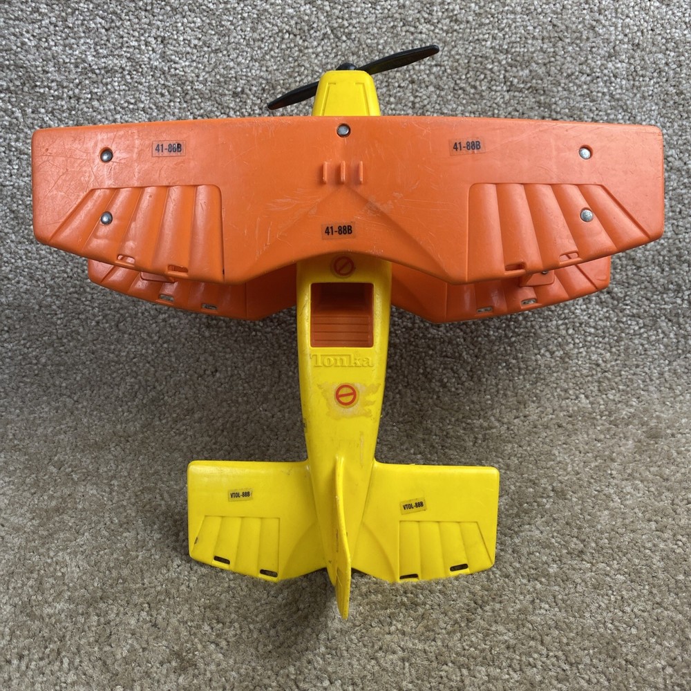 Vintage TONKA Fall Guy Stunt Biplane