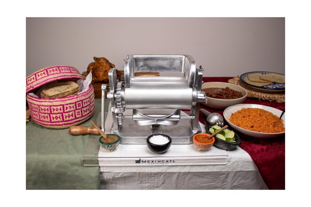 Corn Tortilla Maker Kit – Easy One-Handed Operation, Quick-Release Clamp,