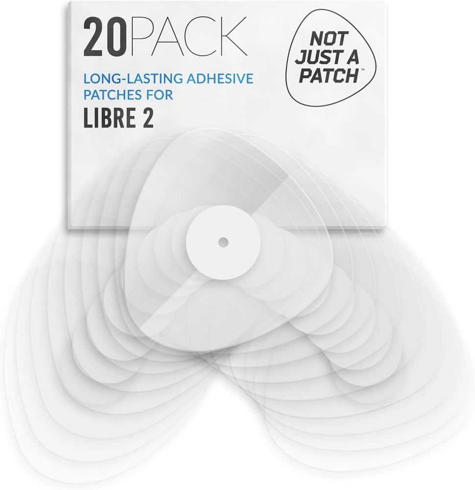 Clear Freestyle 2 Sensor Covers - 20 Pack Waterproof Patches