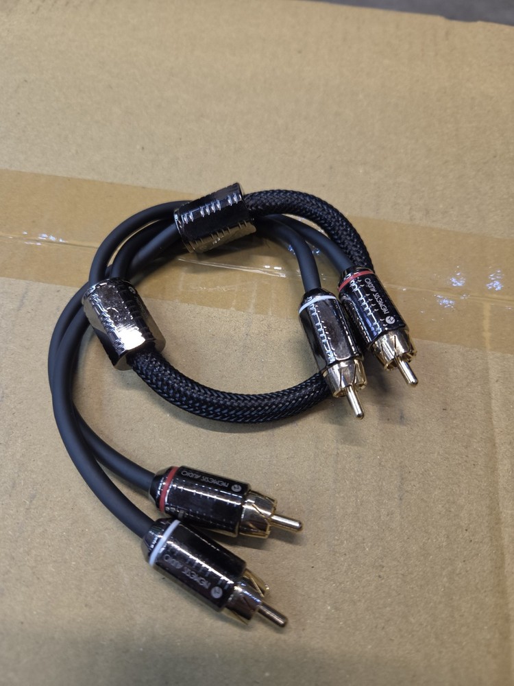 NM-RCA1.5 Premium 1.5 feet 2-Channel RCA Audio Interconnect Cable Triple shield
