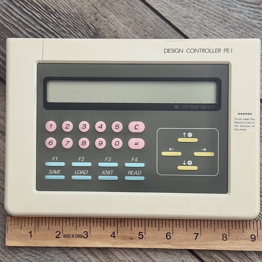 Silver Reed Knitting Machine Pattern Processor Controller PE1 w/Cord