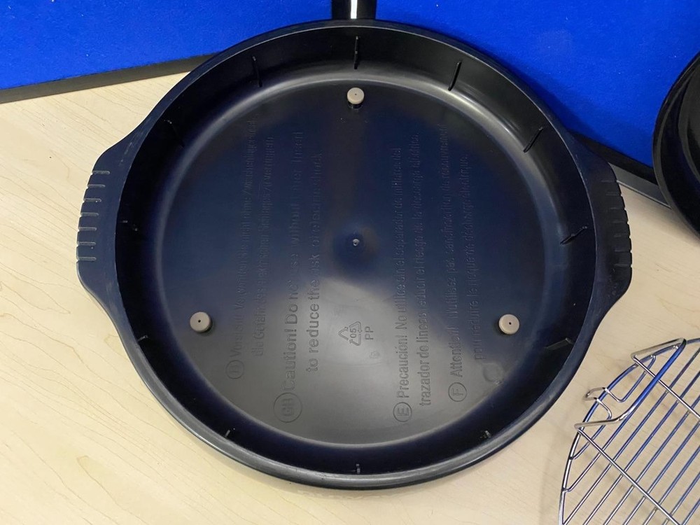 NuWave Pro Plus Oven 20631 Replacement Bottom Base Pan Drip Tray Metal Rack