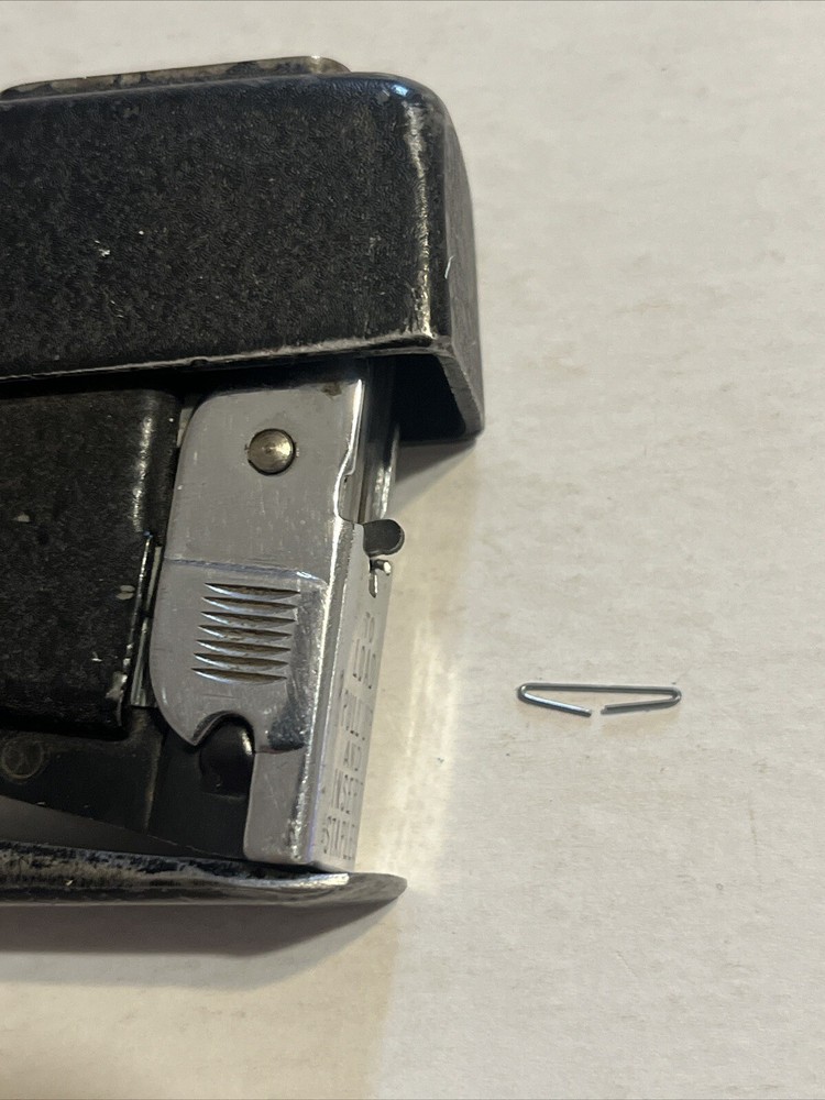 BOSTITCH B5P Stapler Works Tested Vintage Black MODEL