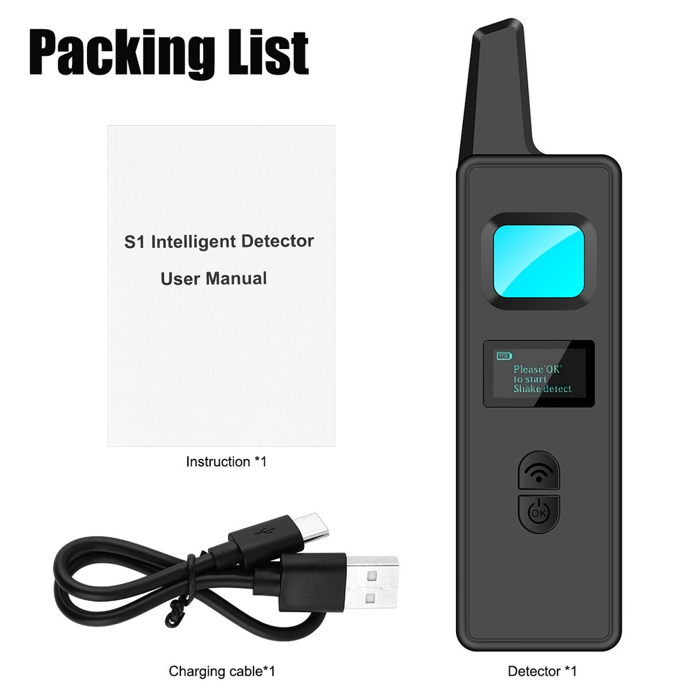 Detector Anti Spy Bug Detector GPS Tracker Finder Scanner Device Hidden Camera