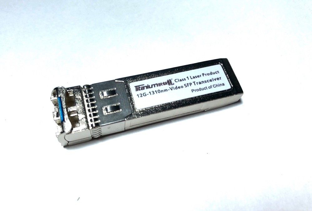 12G optical module for blackmagic UHD 4k