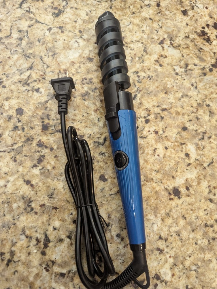 LUYI Cermamic Modelador Curling Iron LY-1011 Blue