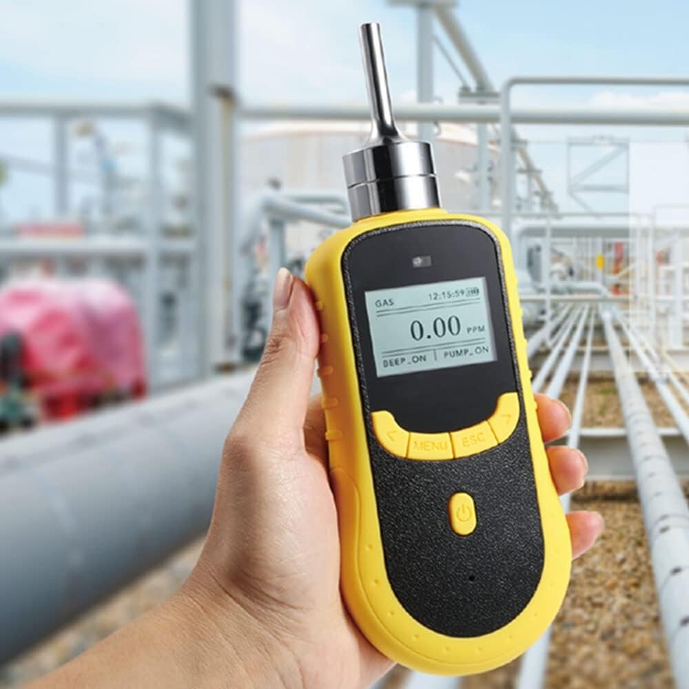 Digital Hydrogen Gas Detector Built-in Pump with 0-2000ppm Linear Error ≤ ±1%