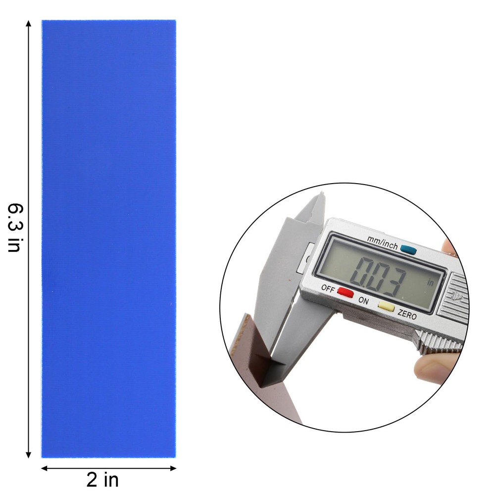 20 Pcs G10 Spacer Sheets, Knife Handle Material Scale Liner Material for Knif...